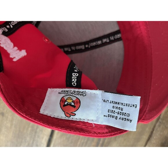 NEW Angry Birds Red Cap Adustable Snapback Bird Hat Red - Picture 8 of 9